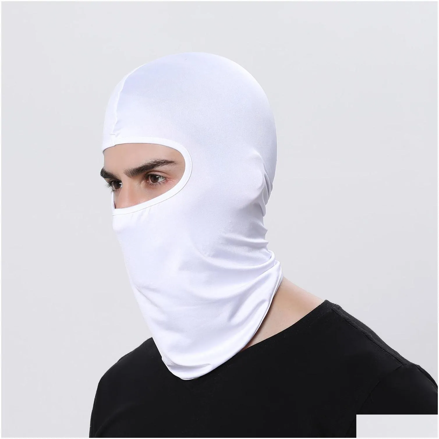 cycling motorcycle face mask outdoor sports hood full cover face mask balaclava summer sun rotection neck scraf riding headgear