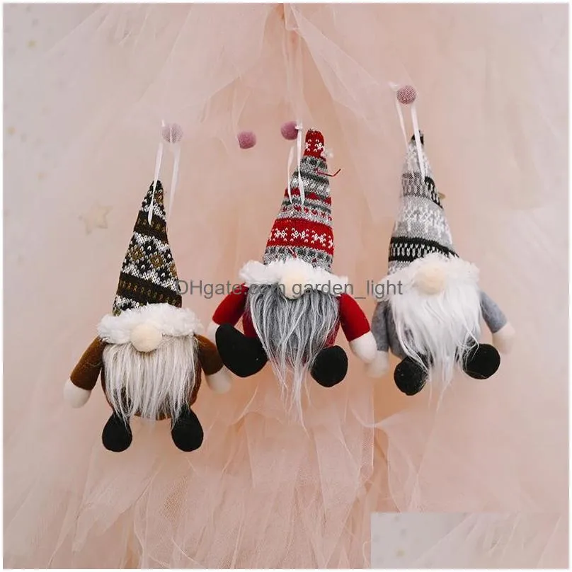 christmas decorations gnome faceless doll merry home ornament navidad natalchristmas