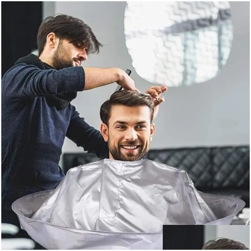 haircut umbrella hair cutting cape apron creative diy aprons cloak salon barber stylists cloak hairdressing accessories