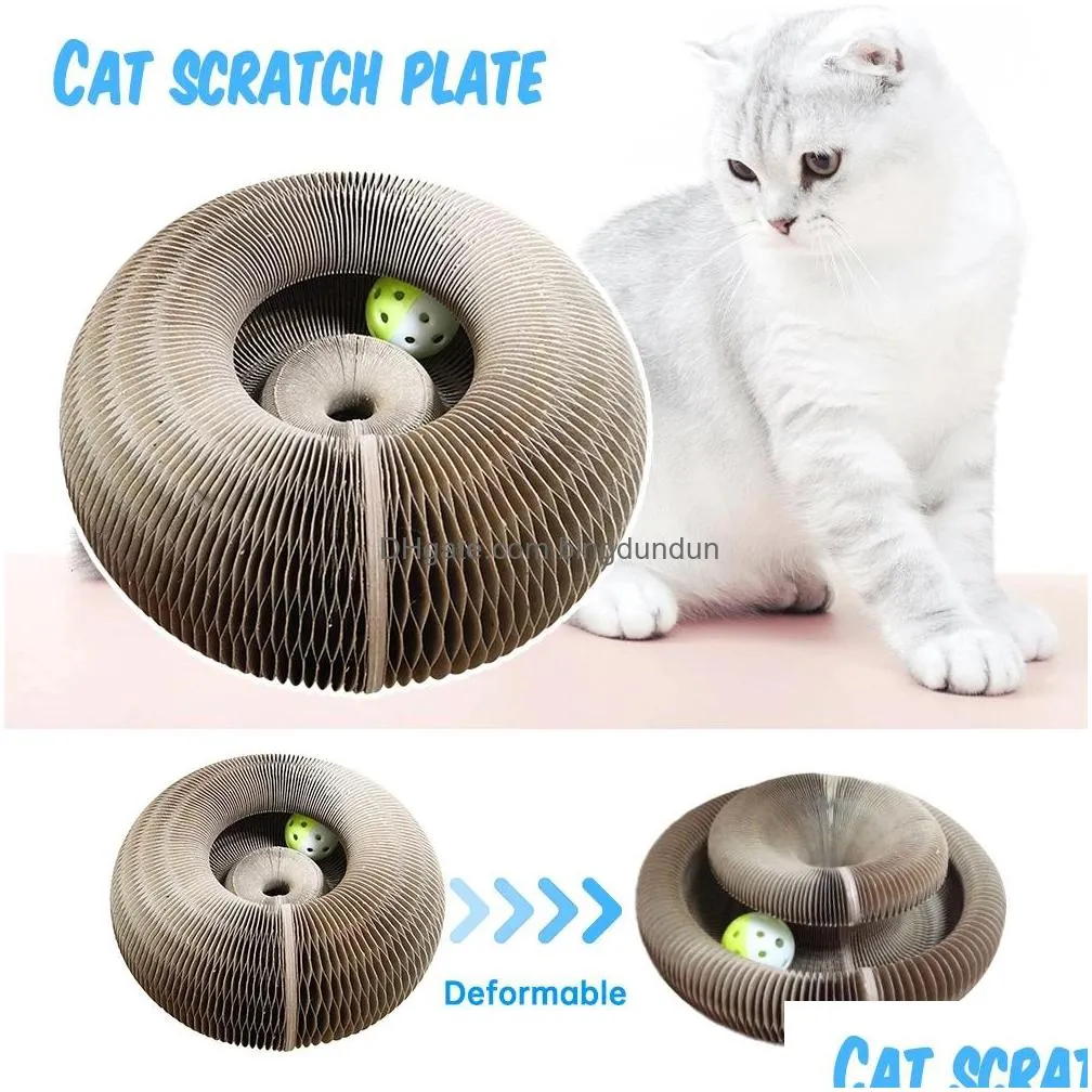 magical organ cat scratching board toy and bell cats grinding claw climbing frame sand scratchings toy sea freight inventory wholesale