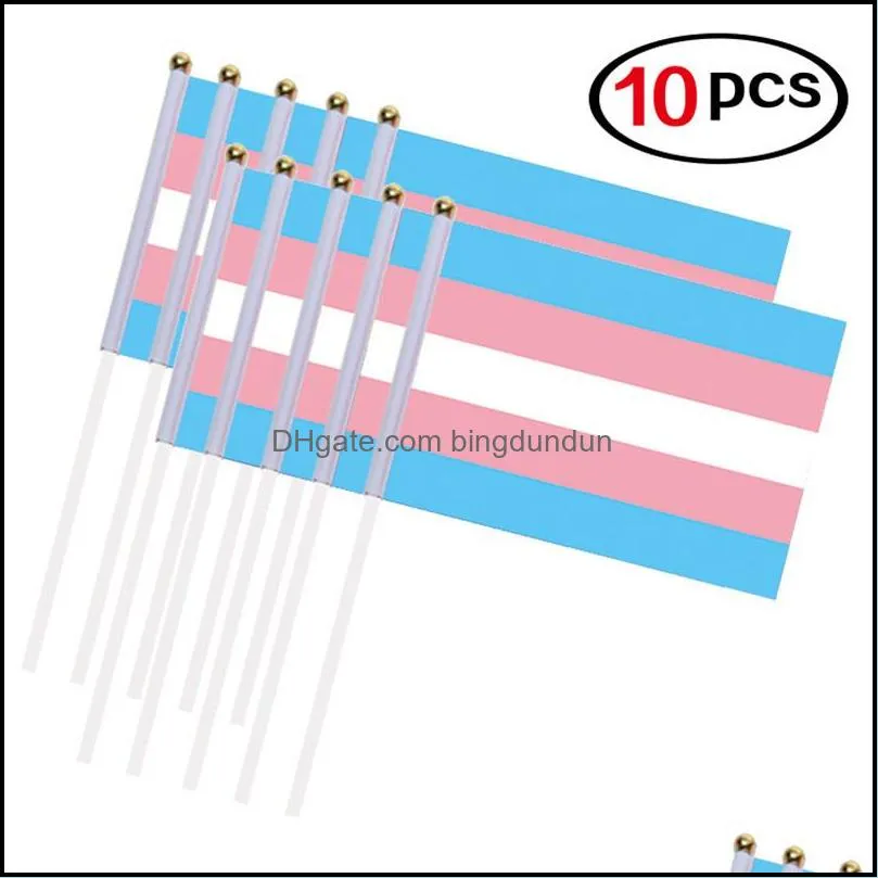 lgbt banner polyester transgender besexual pensexual flag 21x14cm lgbt flag lesbian gay pride rainbow flag supplies