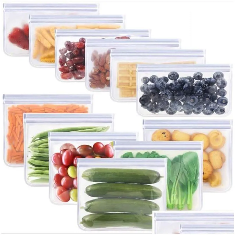 silicone food storage containers leakproof containers reusable stand up zip shut bag cup bag food storage bag  wrap