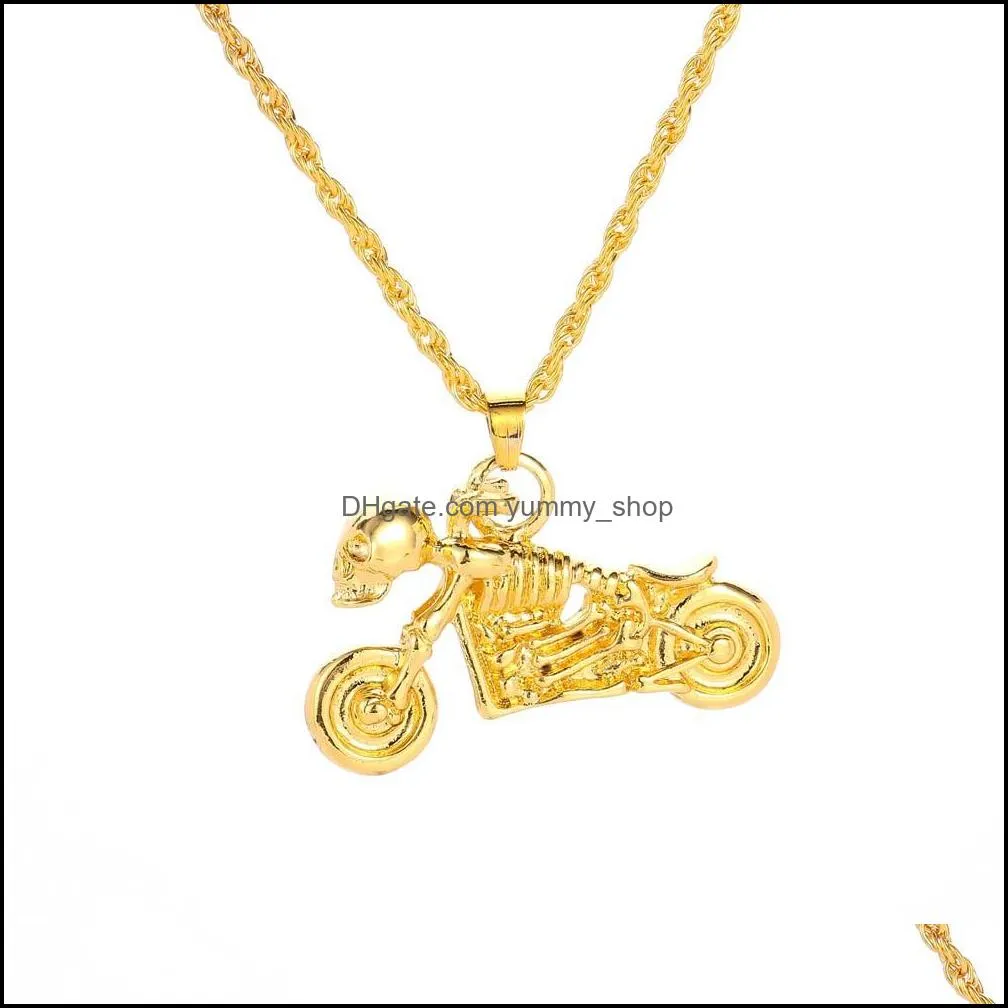 hip hop necklace accessories men jewelry nightclub motorcycle necklace hip hop jewelry