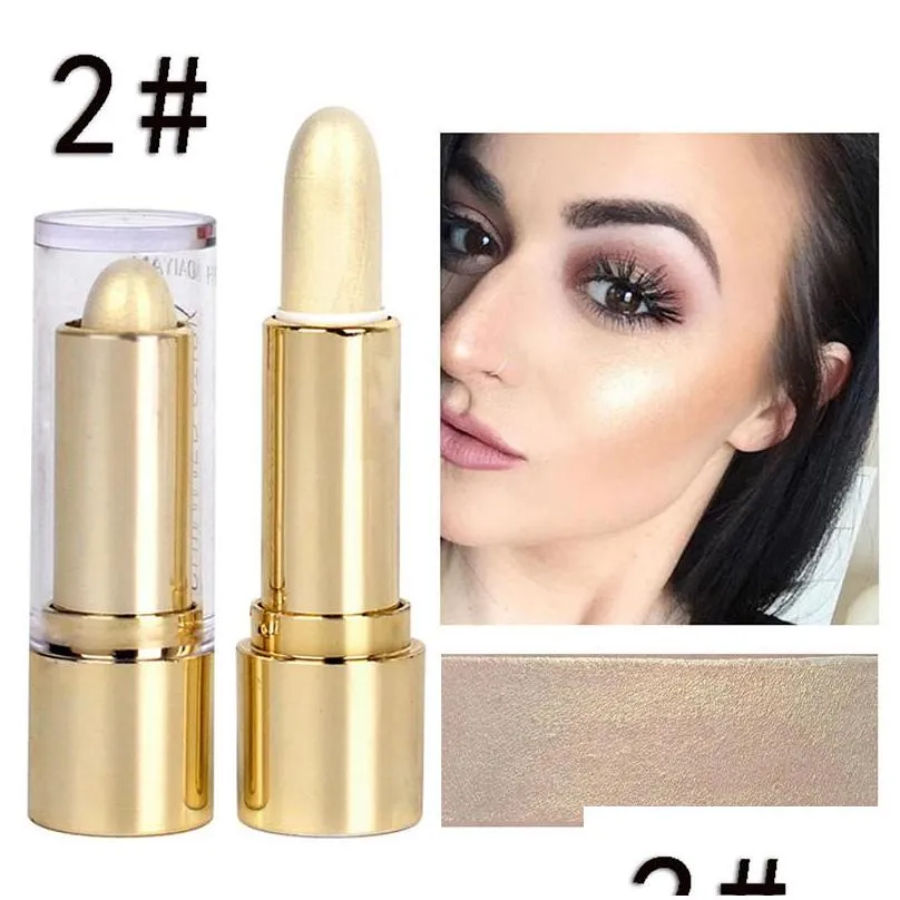 drop handaiyan bright color longlasting concealer foundation highlight threedimensional high light repair rod 3 colors