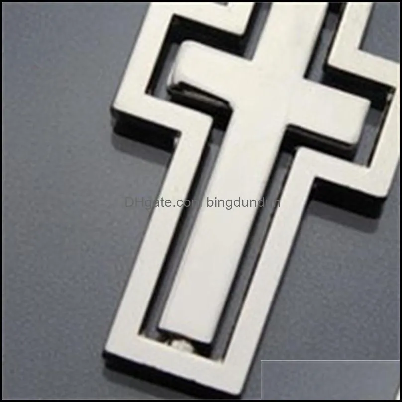 cross key ring metal originality rotatable keys buckle church gift party favor home car portable design 2 5kd h1