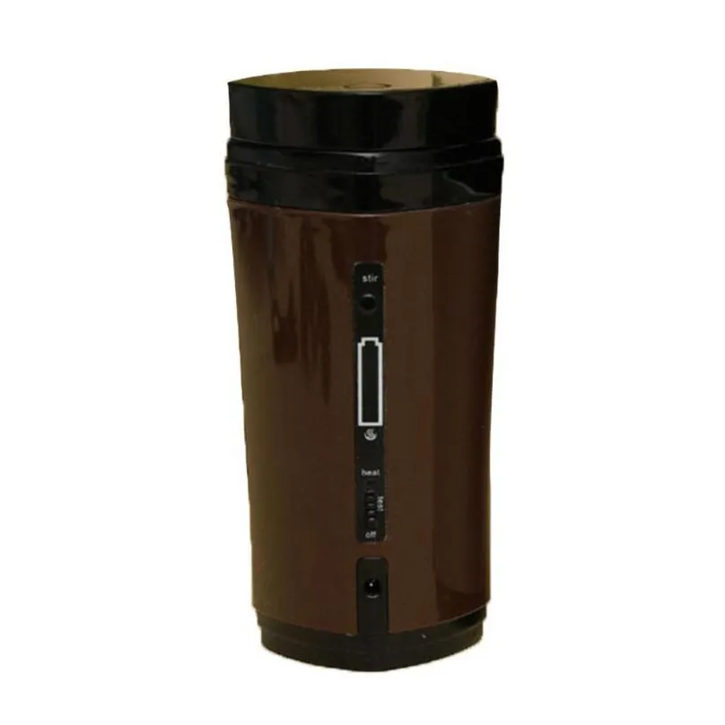 water bottles portable automatic coffee stirring cup rechargeable insulation usb heating