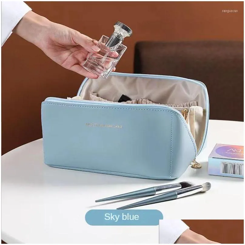 storage boxes cosmetic bag womens largecapacity portable light luxury highend travel cosmetics wash