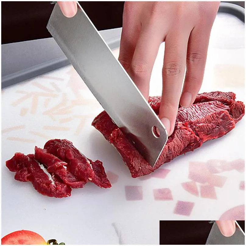 chopping blocks can be vertical 304 stainless steel mildewproof dualuse doublesided cuttinges vegetable fruit cuttings board kneading chopping