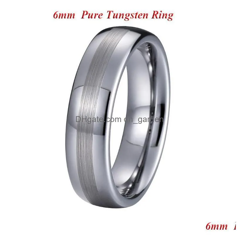 cluster rings ring for male tungsten wedding bands silver color love alliance fashion jewelry gents finger couples