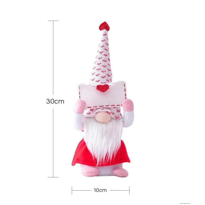 party decoration faceless doll ornament nordic gnome old man doll for home decorations valentines day gifts toys.