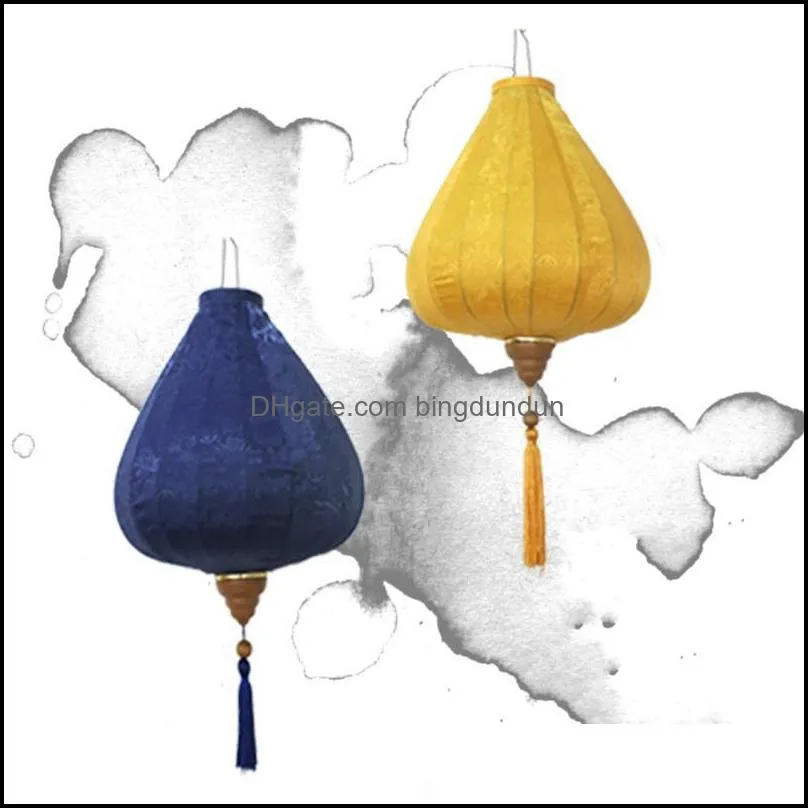 satin silk lanterns for creative chinese traditional diamond lantern arts and crafts gift multi colors high quality 40bt4 c