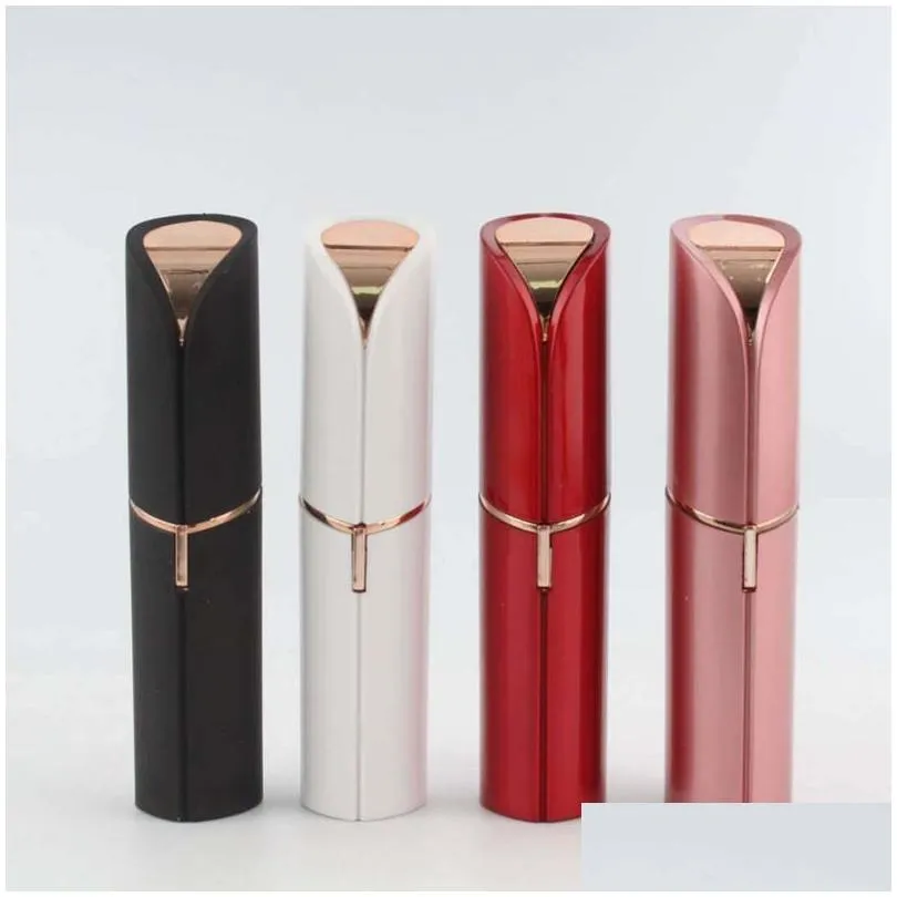 lipstick facial hair removers face removal body epilator painless remover without battery opp bag/ with box good quality