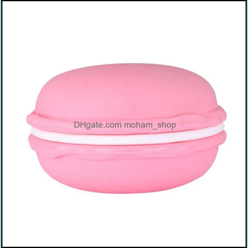 macaroon jewelry storage box colorful lovely mini candy case plastic containers party birthday gift fashion 0 51ct l2