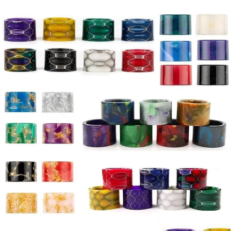 cobra resin drip tips 5 styles honeycomb mouthpiece drippers for tfv16 tank tfv8 baby v2 atomizer stick v9 max kita20