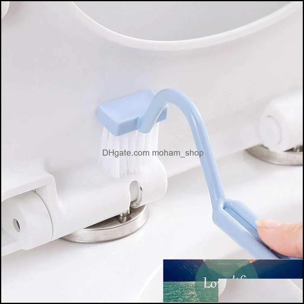 1pc portable v shape curved long handle toilet brush rim easy clean corner deeply cleaning brush home bathroom accessories