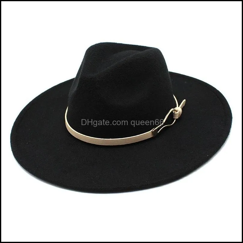 big felt hat for women large fedora hat men fedoras bulk woman man panama jazz cap wide brim hats female male caps 2021 autumn winter