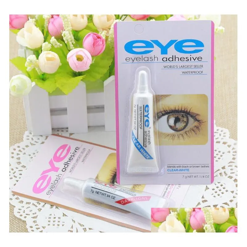 eye the est mascara glue false eyelashes clear white and black makeup waterproof mascara 9g makeup tools eye eyelash