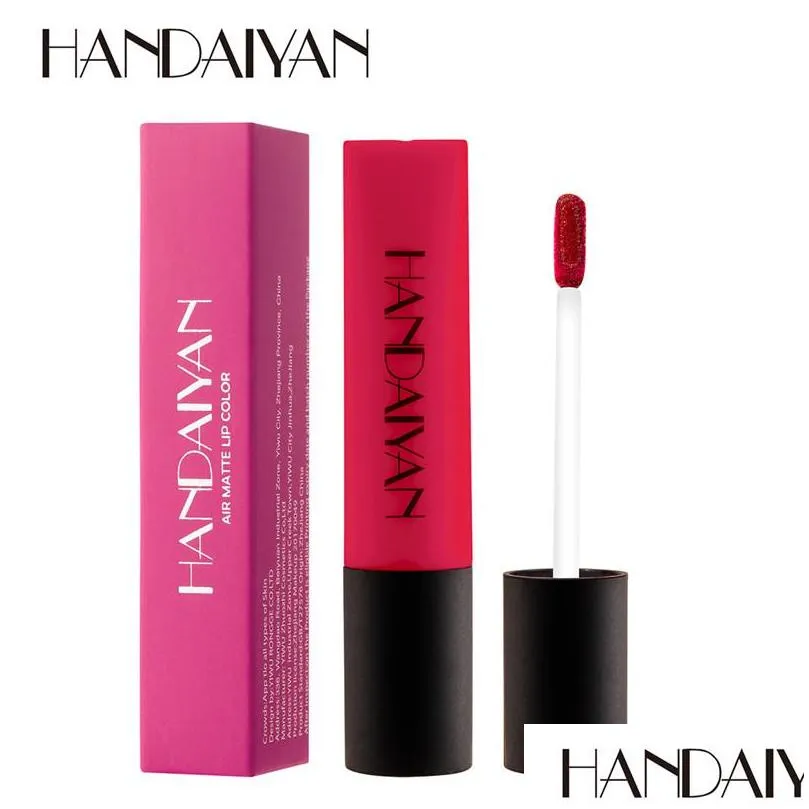 Lip Gloss Veet Air Liquid Matte Lipstick Waterproof Nonstick Cup Easy