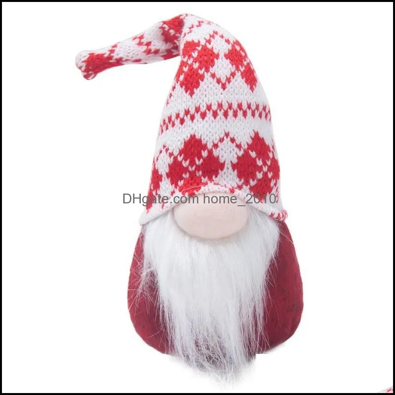 nordic santa claus ornaments faceless doll ornament nordic land god santa claus plush doll 9x8x29cm xmas doll decoration