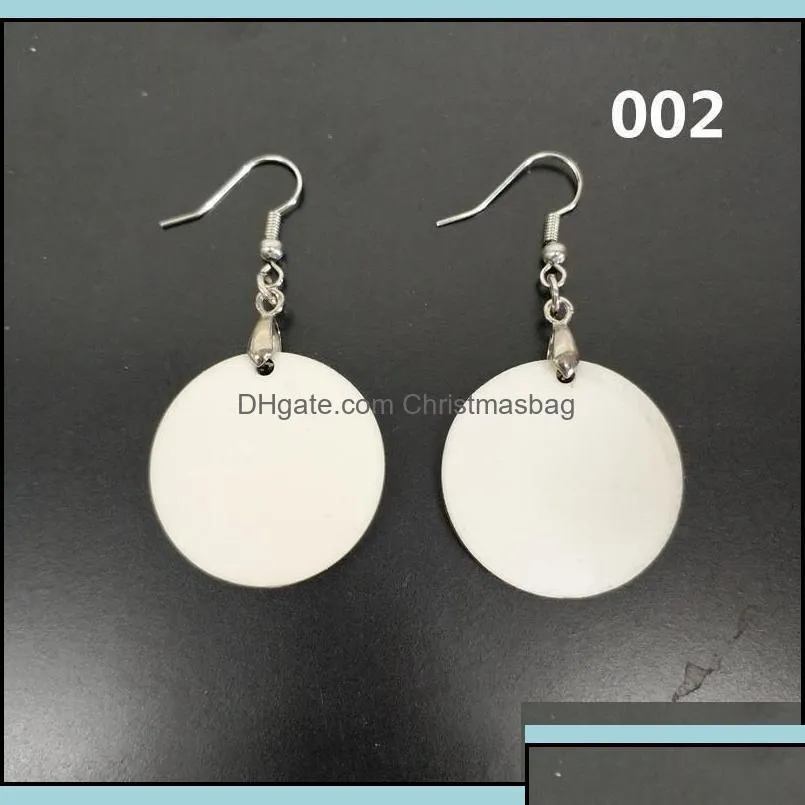 arts and crafts arts gifts home garden craft wooden earring personalized custom gift sublimation blank ear drop with hook for diy heat