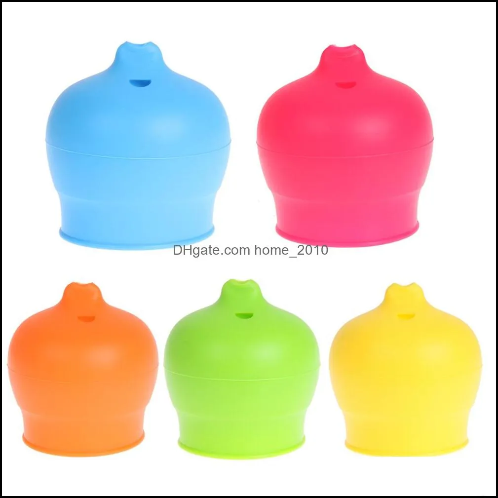 silicone food grade sippy lid nipple lids for any size kids mug toddlers leakage cup for infants and toddlers bpa 