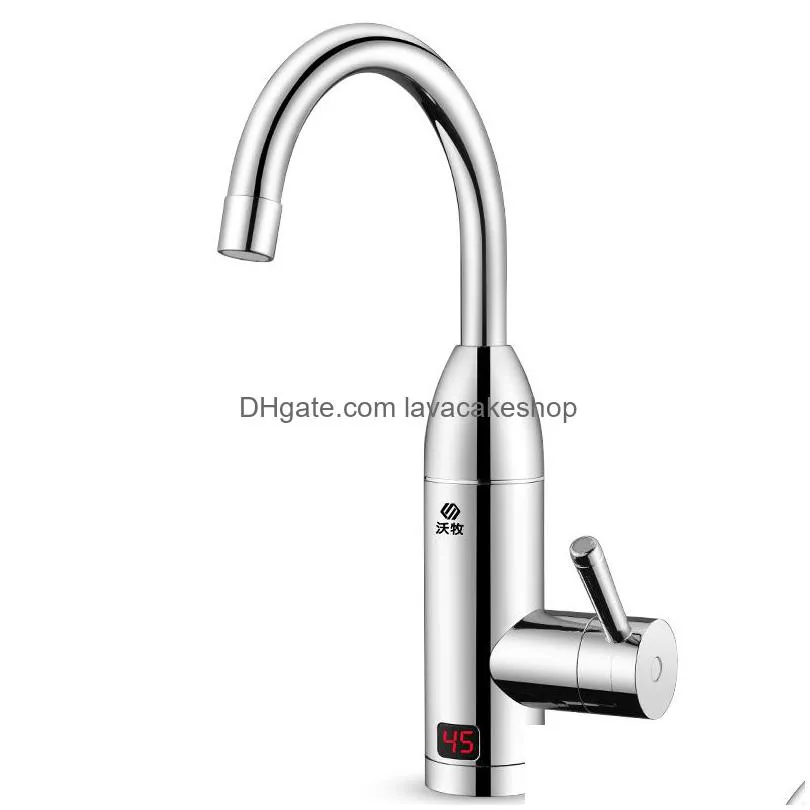 electric faucet instant water heater tap faucet heater cold heating faucet tankless instantaneous water heater kitchen faucets t200424