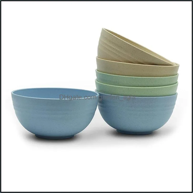 set of 6 unbreakable cereal bowls 24 oz set microwave and dishwasher safe friendly bowl mixed color