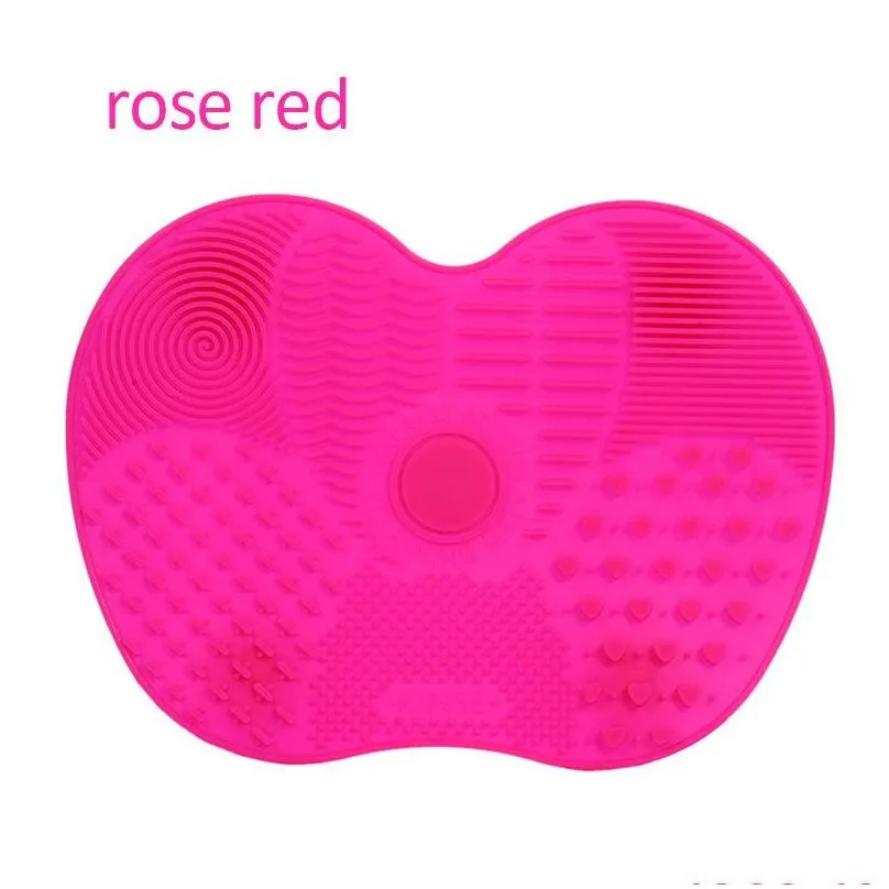  makeup silicone pad with suction cup beauty brush cleaning pad cleaning pad tools 