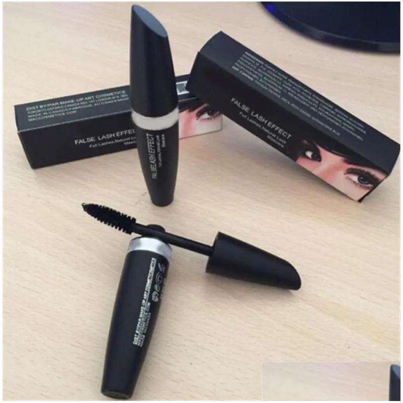 fiber mascara fasle effect thick cruling lengthening makeup eyelash cream waterproff m520 cosmetic tools eyes