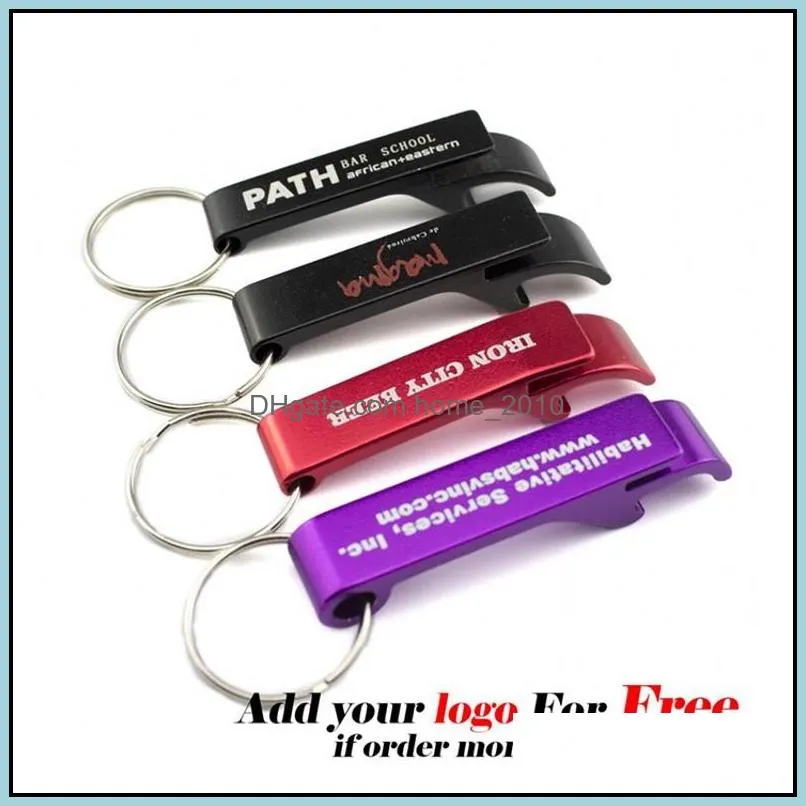 pocket key chain beer bottle opener claw bar small beverage keychain ring can do logo