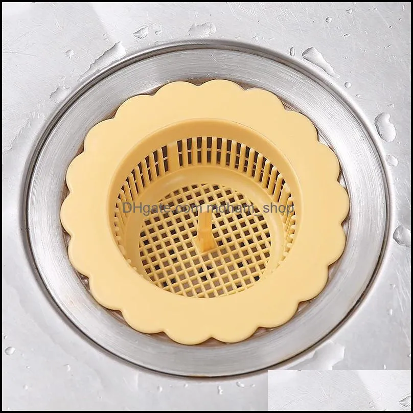 sink antiblocking floor drain cover hair catchers filter net bath stopper shower drains strainers bathroom kitchen accessories