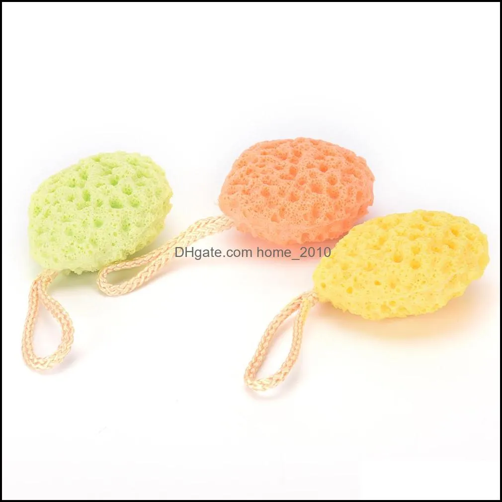 honeycomb shower sponge bath shower ball scrub soft spa body sponges power cleaning tools flower bath ball