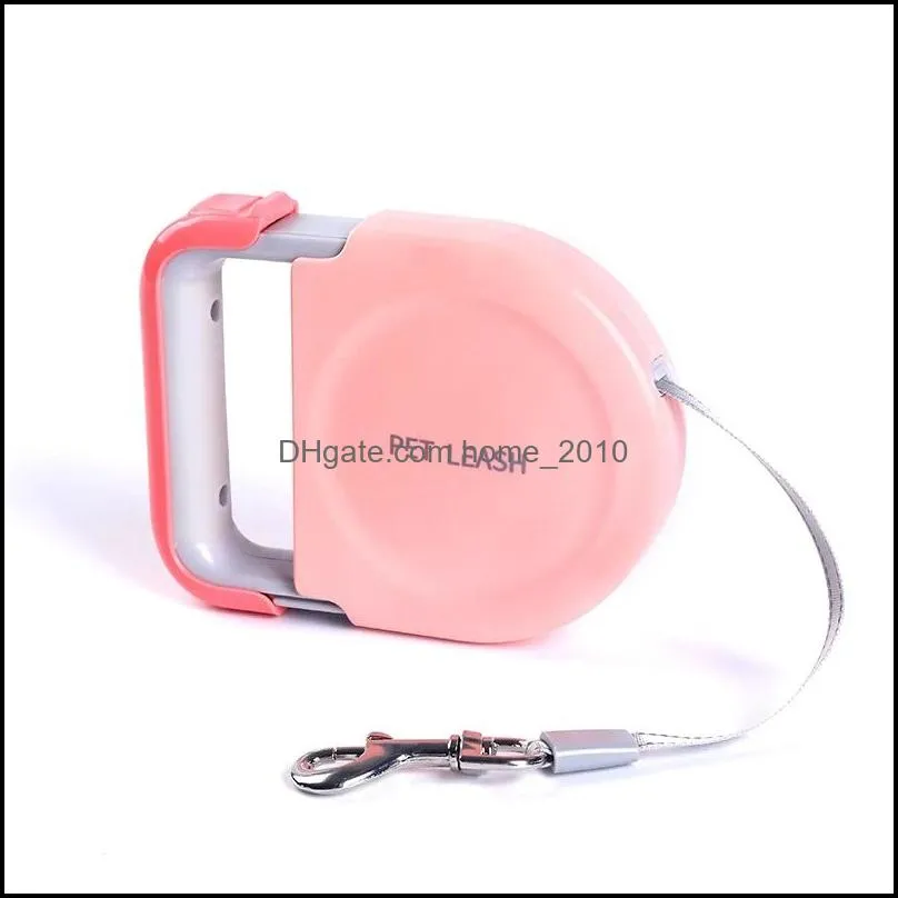 dog toys chews 5m retractable portable dog leash automatic puppy cat traction rope belt for dogs pet products