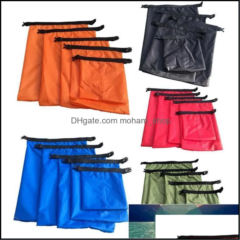  ly designed outdoor 210t waterproof fabric bag five sets for river trekking rafting tour 5 colors1 factory price expert design quality latest style