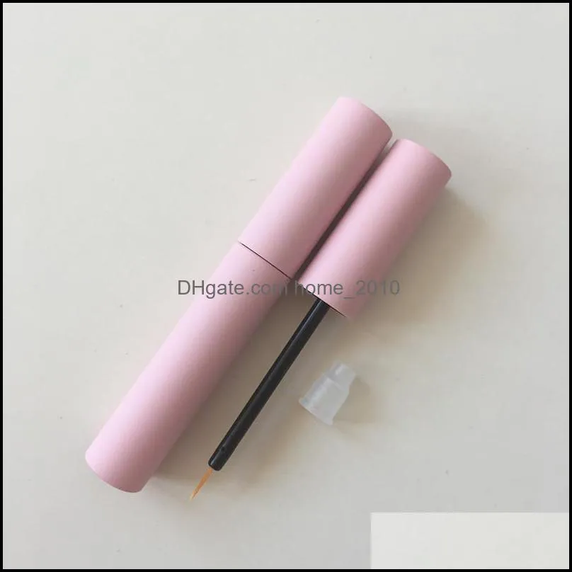 pink color 10ml empty lip gloss tubes balm bottle empty eyeliner mascara cosmetic diy refillable container