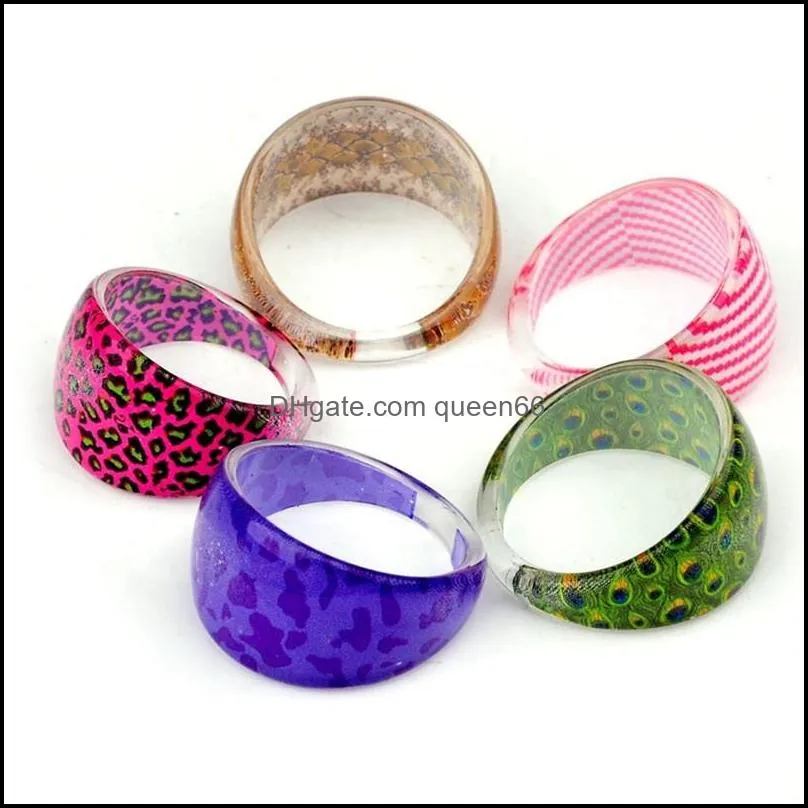 vintage advance resin ring for women unisex fashion charm finger rings jewelry gifts wholesale