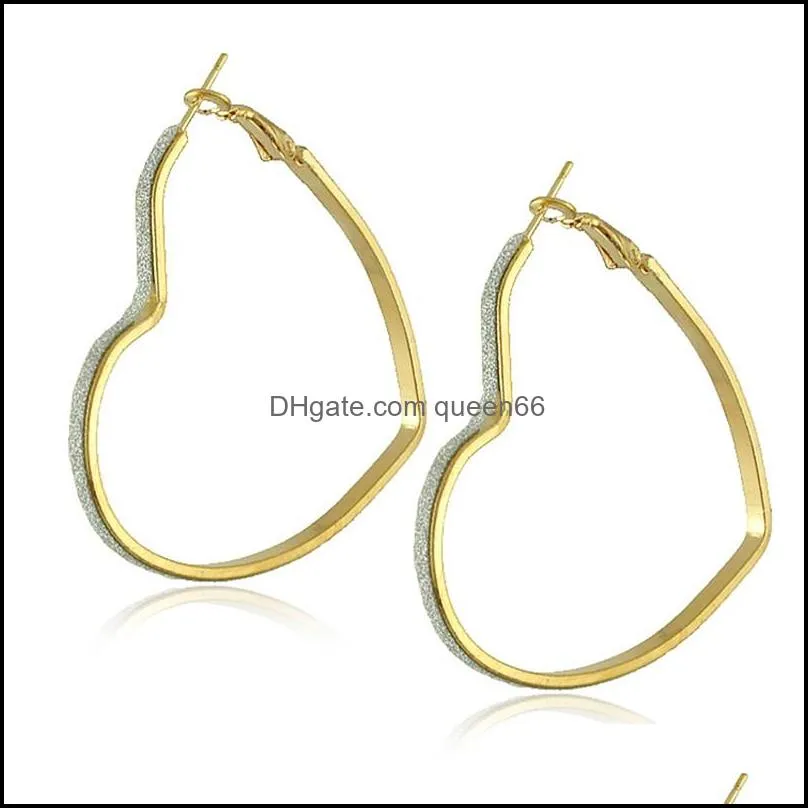 women circle drop dangle earring high quality huggie large hoop earrings jewelry for girls fashion accessories dhs k158fa