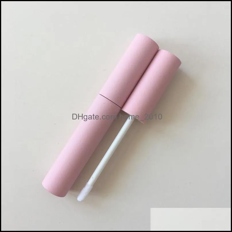 pink color 10ml empty lip gloss tubes balm bottle empty eyeliner mascara cosmetic diy refillable container