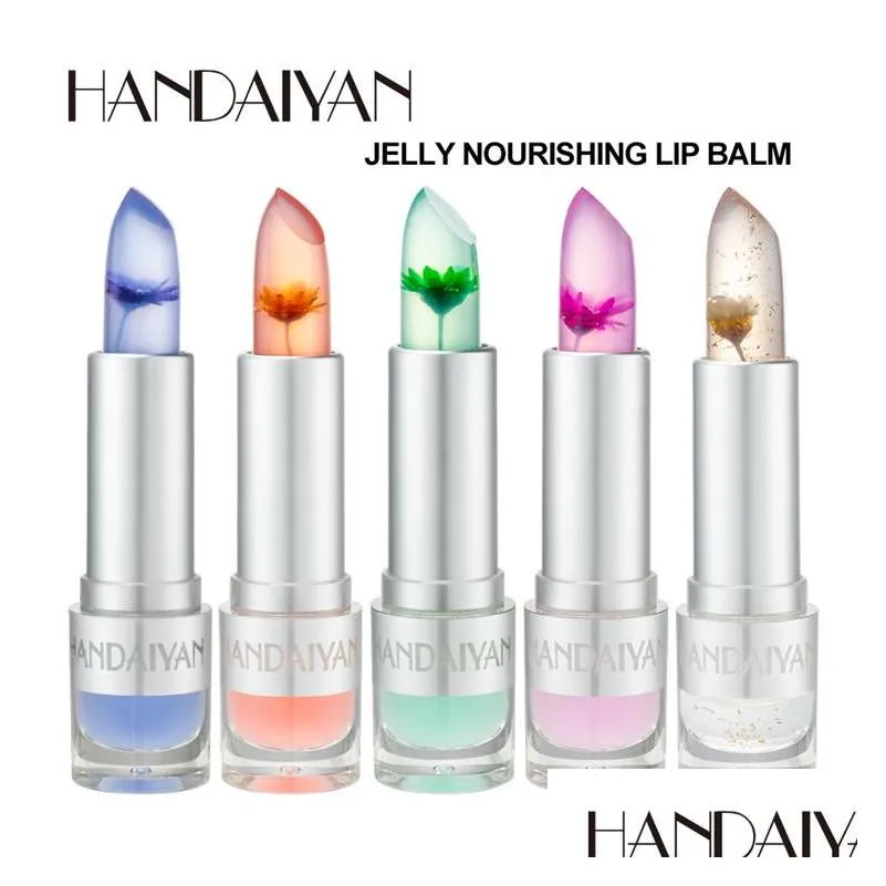 2021 set lip balm handaiyan jelly nourishing lip blam colorchannging moisturizes sweet drop .