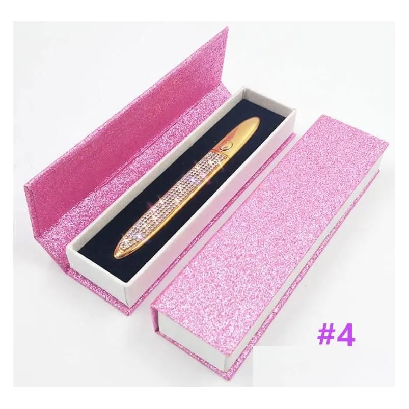 drop design adhesive eyeliner box selfadhesive eyelash eyeliners packaging box marble money packing box