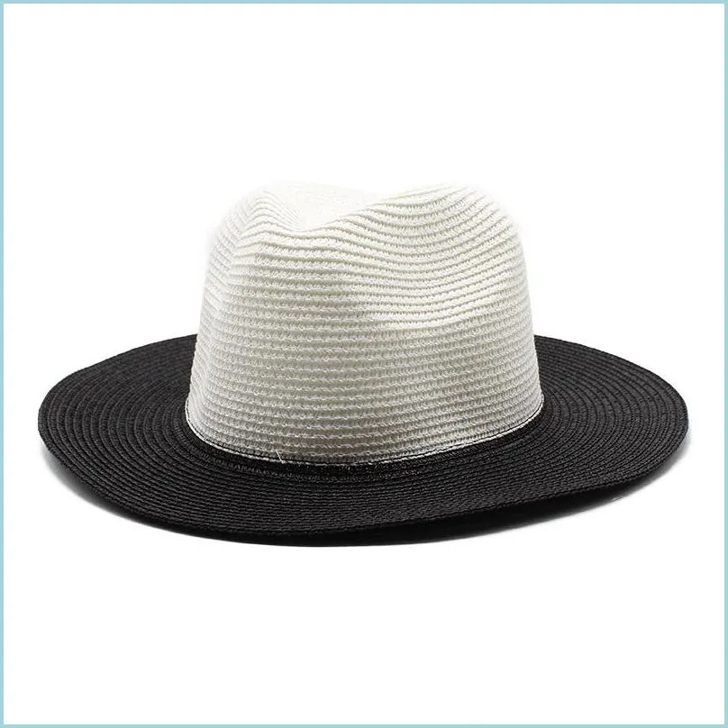 sunhat sunhats women men beach hat panama jazz straw cap woman man wide brim sun hats female malework caps outdoor travel holiday spring summer