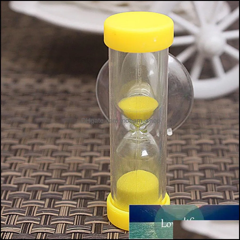 2/3 minutes clocks mini hourglass children sand teeth brushing timer with suction cup lead creative small gifts home decor