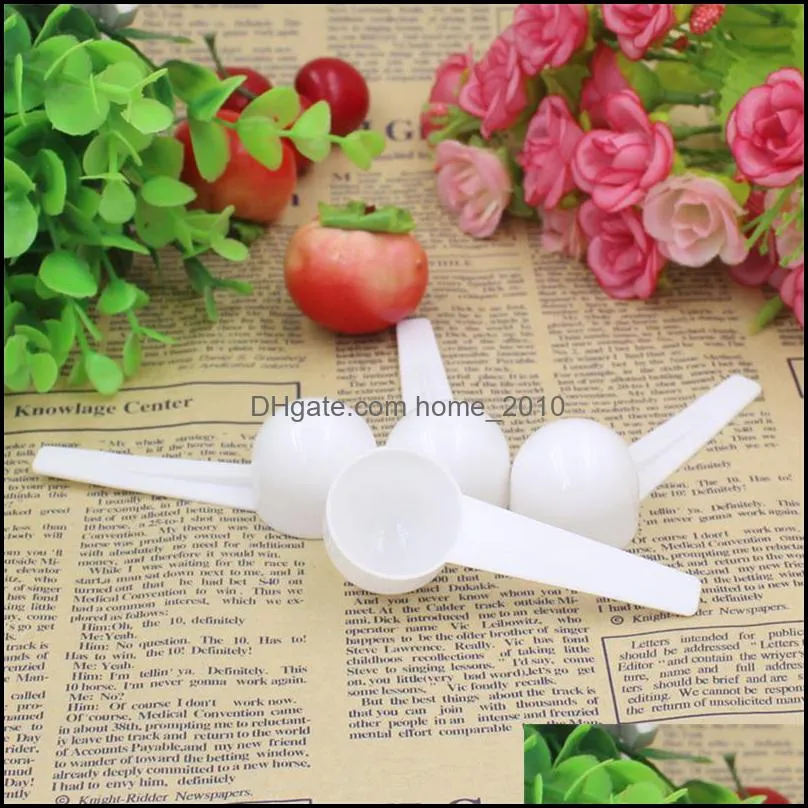 10ml 5g measuring plastic scoop pp measure spoon plastic measuring scoop 5g measure spoons kitchen tool