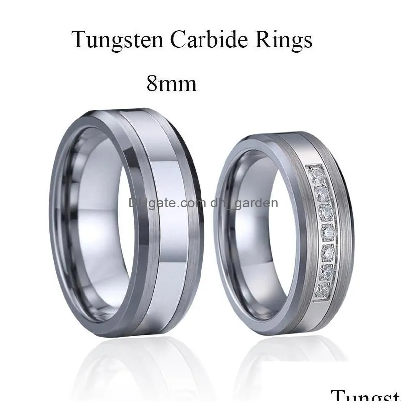 cluster rings large for women tungsten wedding bands love alliance ladies cubic zirconia diamond finger promise couples