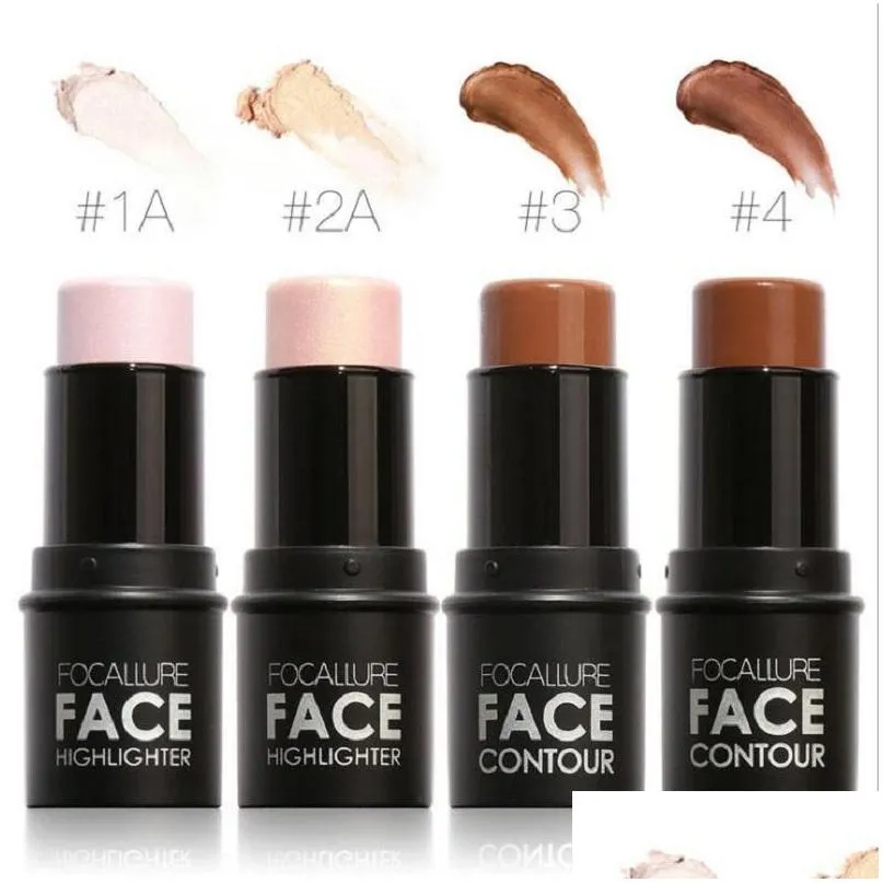 face repair stick bronzers highlighters 4 color concealer sticks