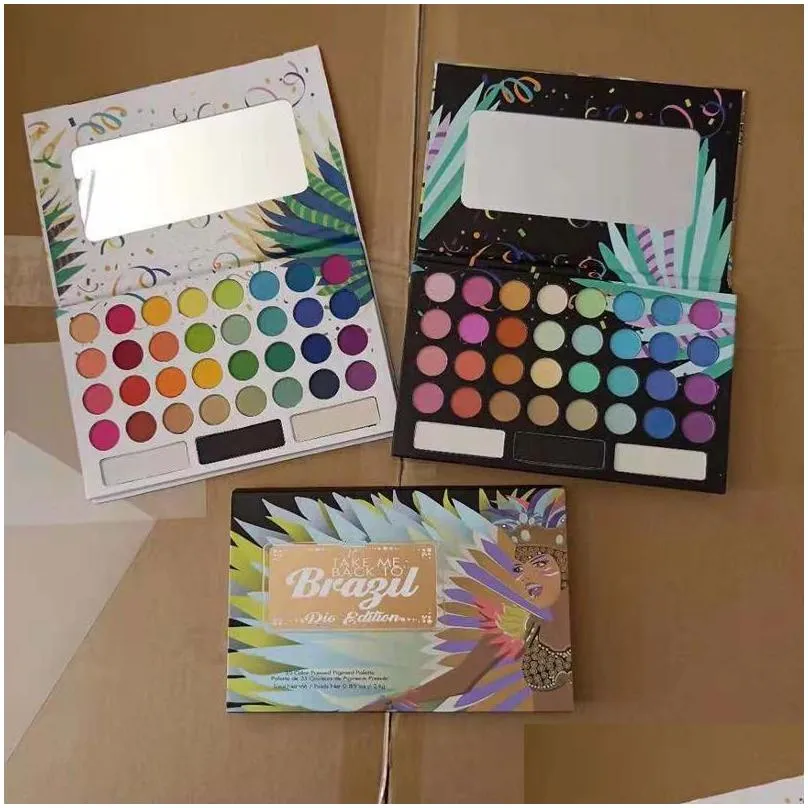 drop 2018 arrival 35 color eye shadow take me back to brazil eyeshadow palette