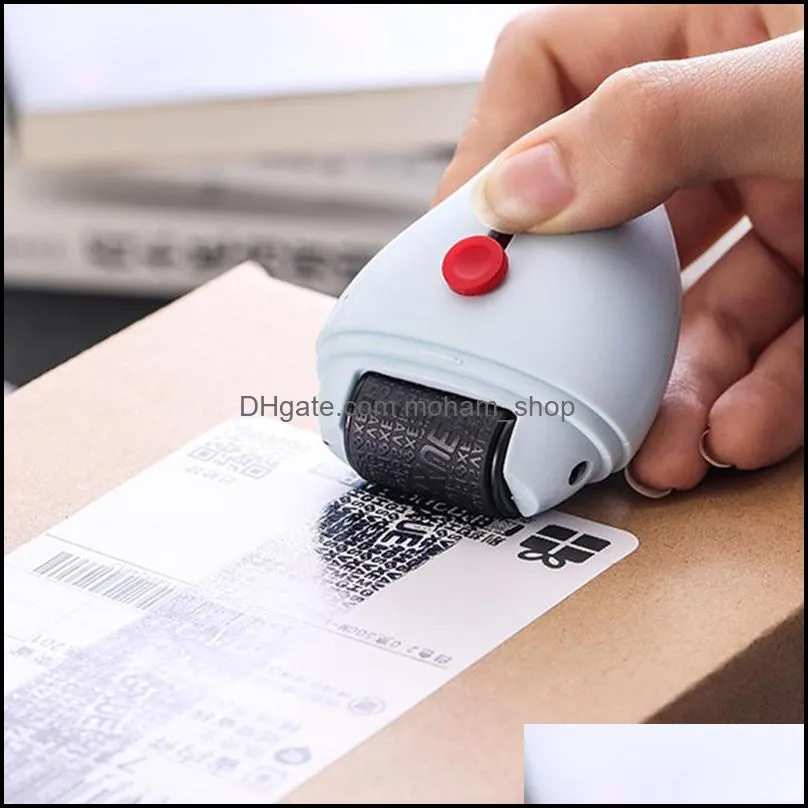 household sundries security 2 in 1 roller stamp for privacy cover confidential data guard your id information eliminator message