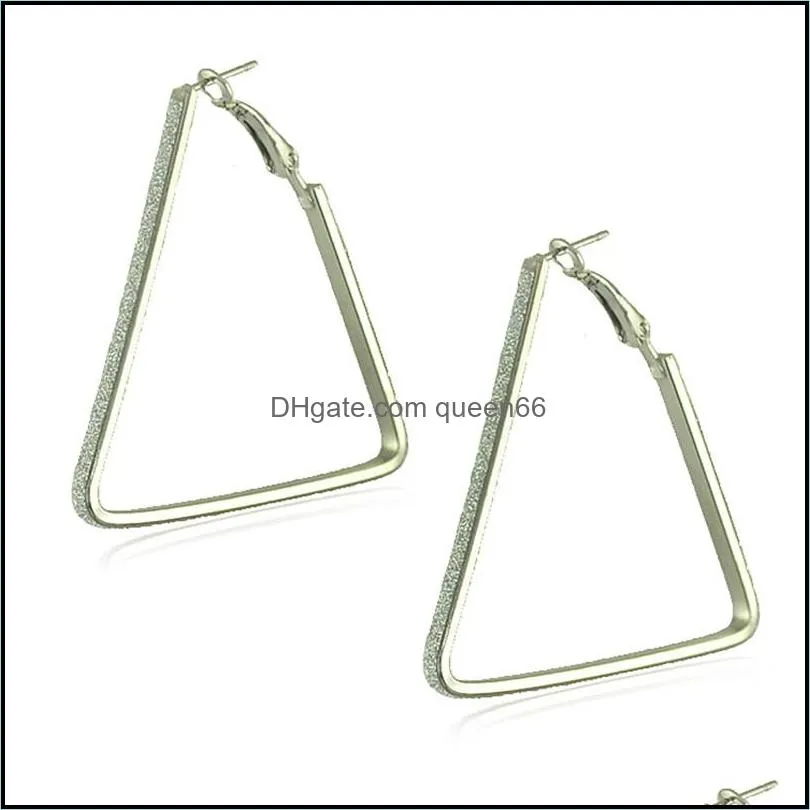 women circle drop dangle earring high quality huggie large hoop earrings jewelry for girls fashion accessories dhs k158fa