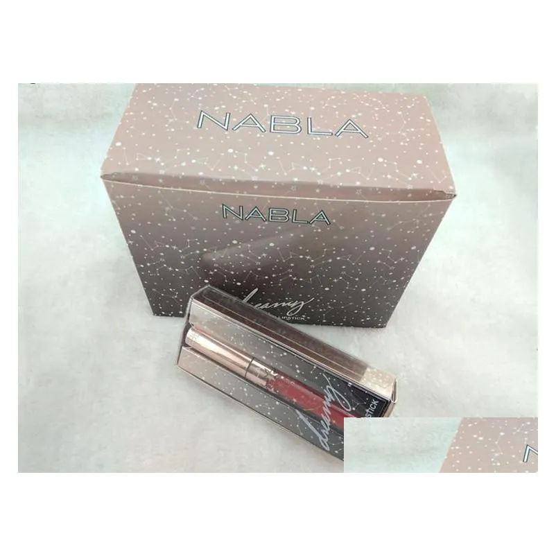 nabla holiday collection dreamy matte liquid metal waterproof lipstick by epacket drop 