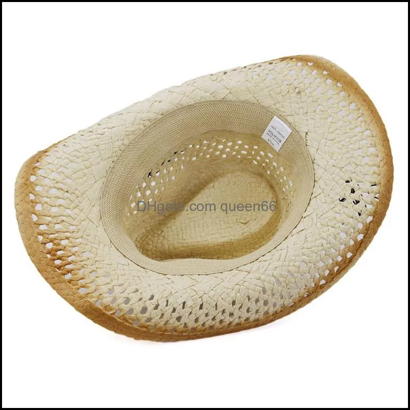 men  straw hat outdoor travel beach cap western knight caps women wide brim hats mens sunhat sun protection spring summer 